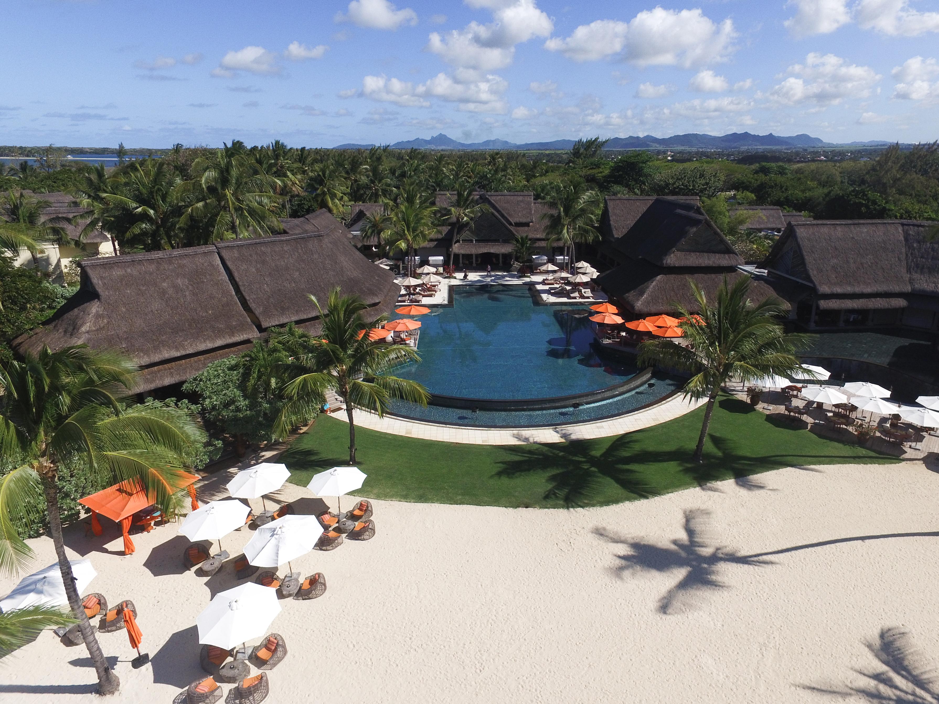Constance Prince Maurice Poste de Flacq Exterior photo Aerial view of the resort