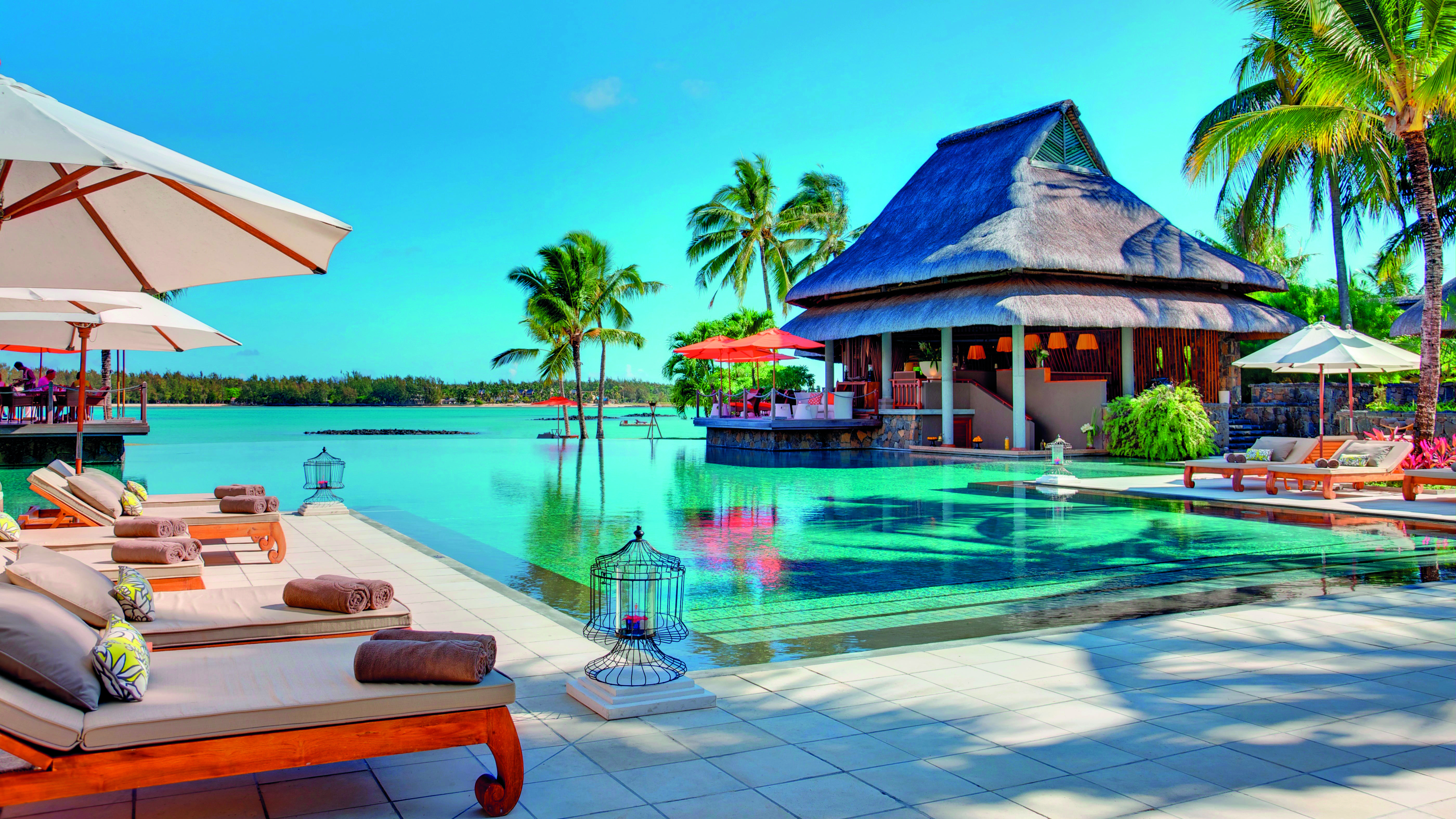 Constance Prince Maurice Poste de Flacq Exterior photo The pool at the resort