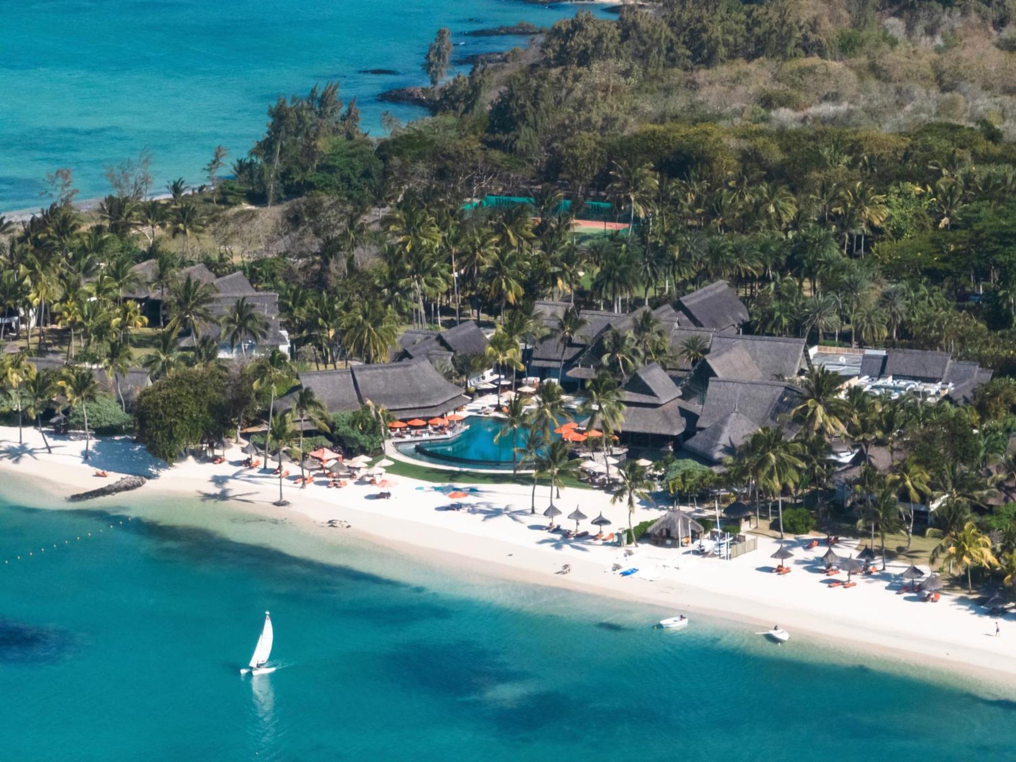 Constance Prince Maurice Poste de Flacq Exterior photo Aerial view of the resort