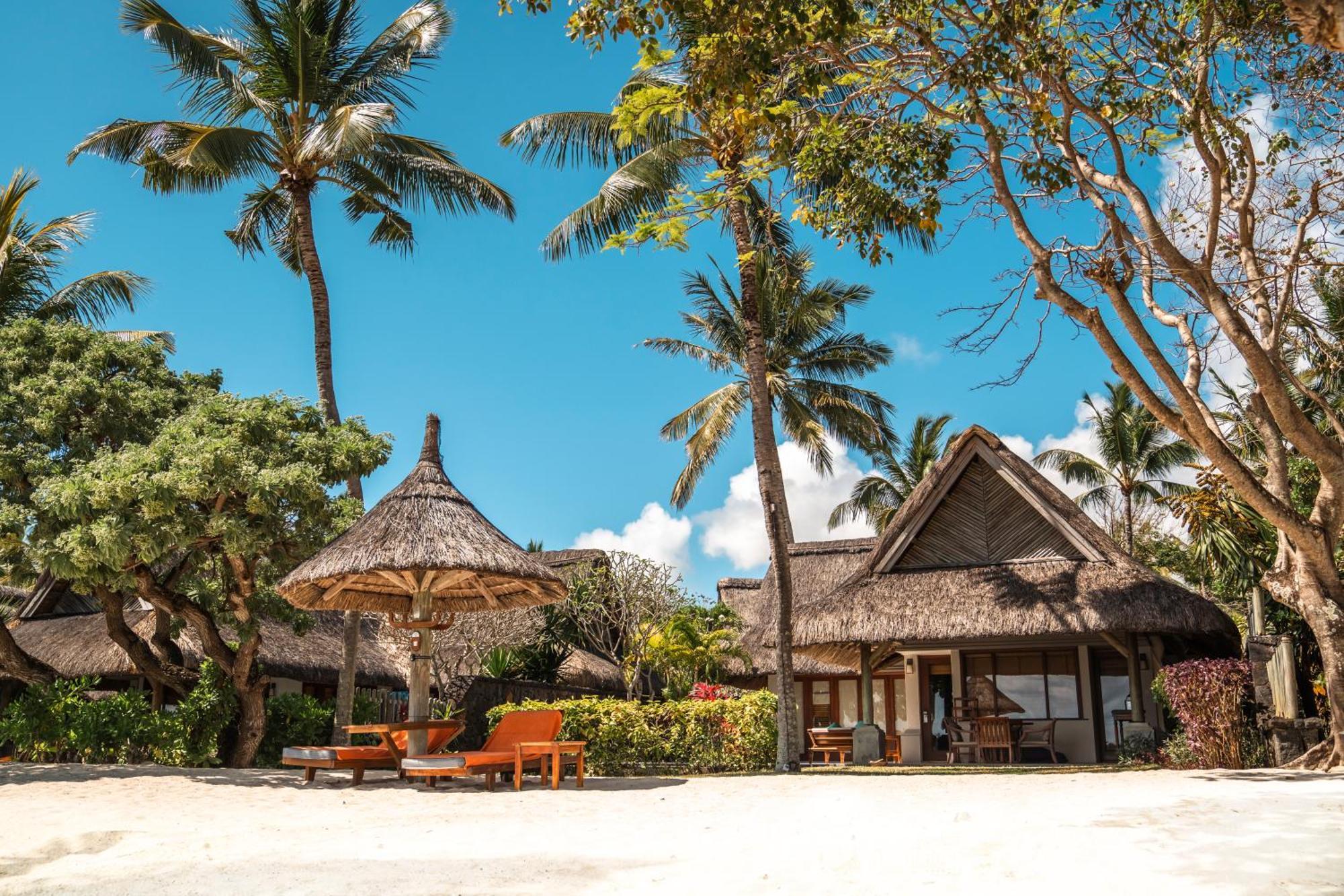Constance Prince Maurice Poste de Flacq Exterior photo Beach bungalows at the resort