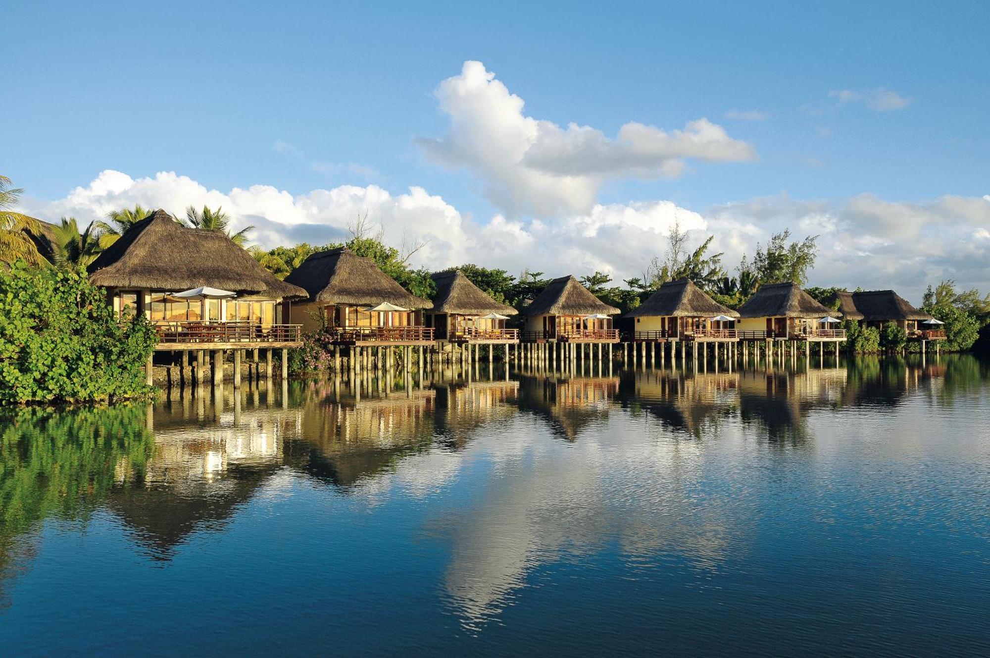 Constance Prince Maurice Poste de Flacq Exterior photo Overwater bungalows at the resort